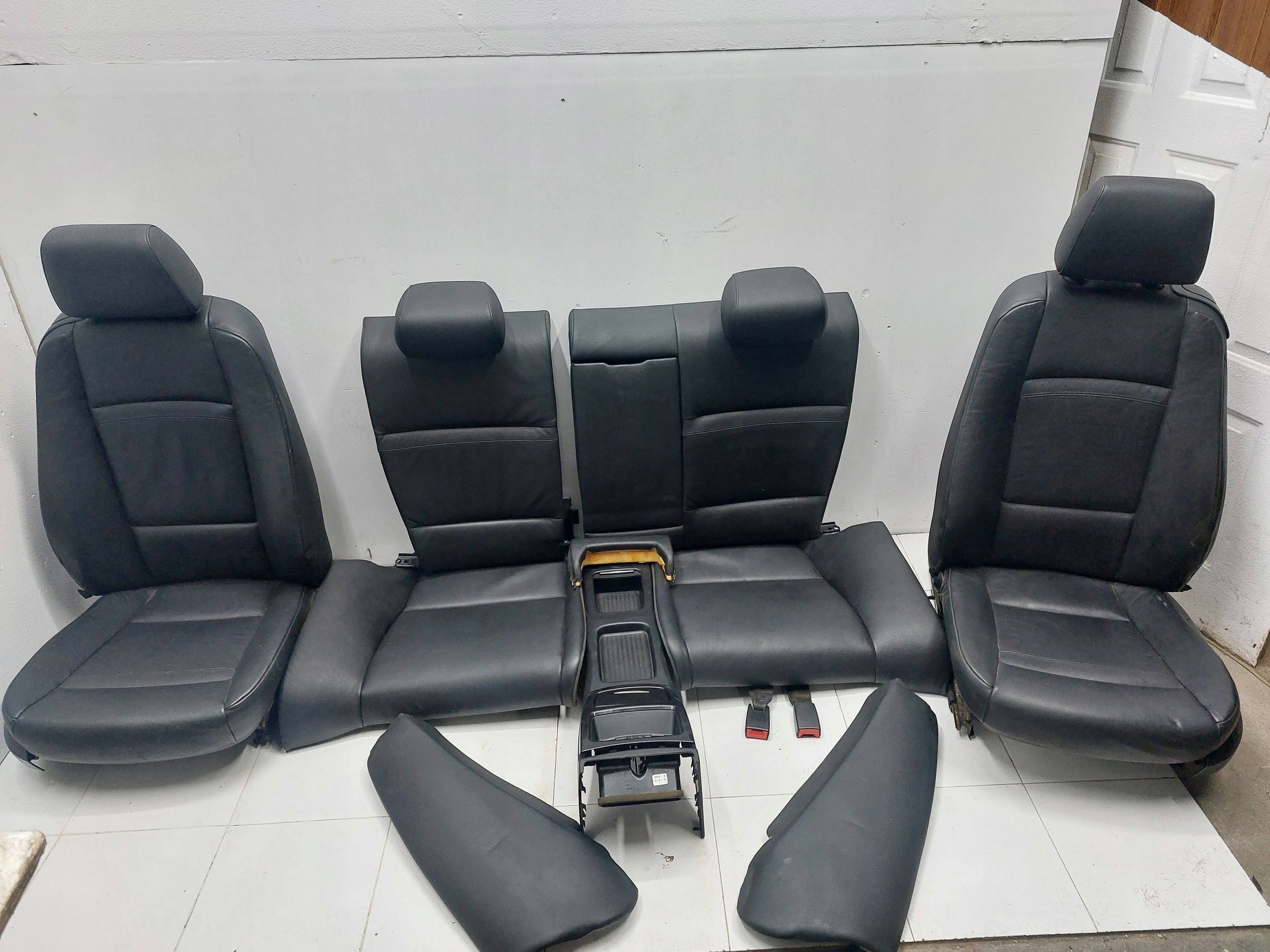 BMW 3 E92 COUPE Sitz KOMPLET BMW 3 E92 GRZANE schwarze EUROPA