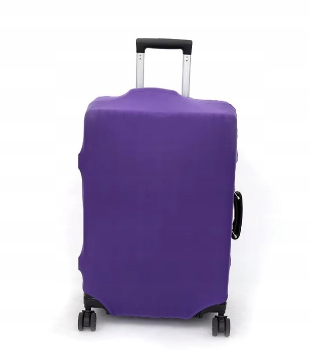 Fioletowy Pokrowiec Ochronny Walizka Podróżna L Etui Bagaż 70x47x30