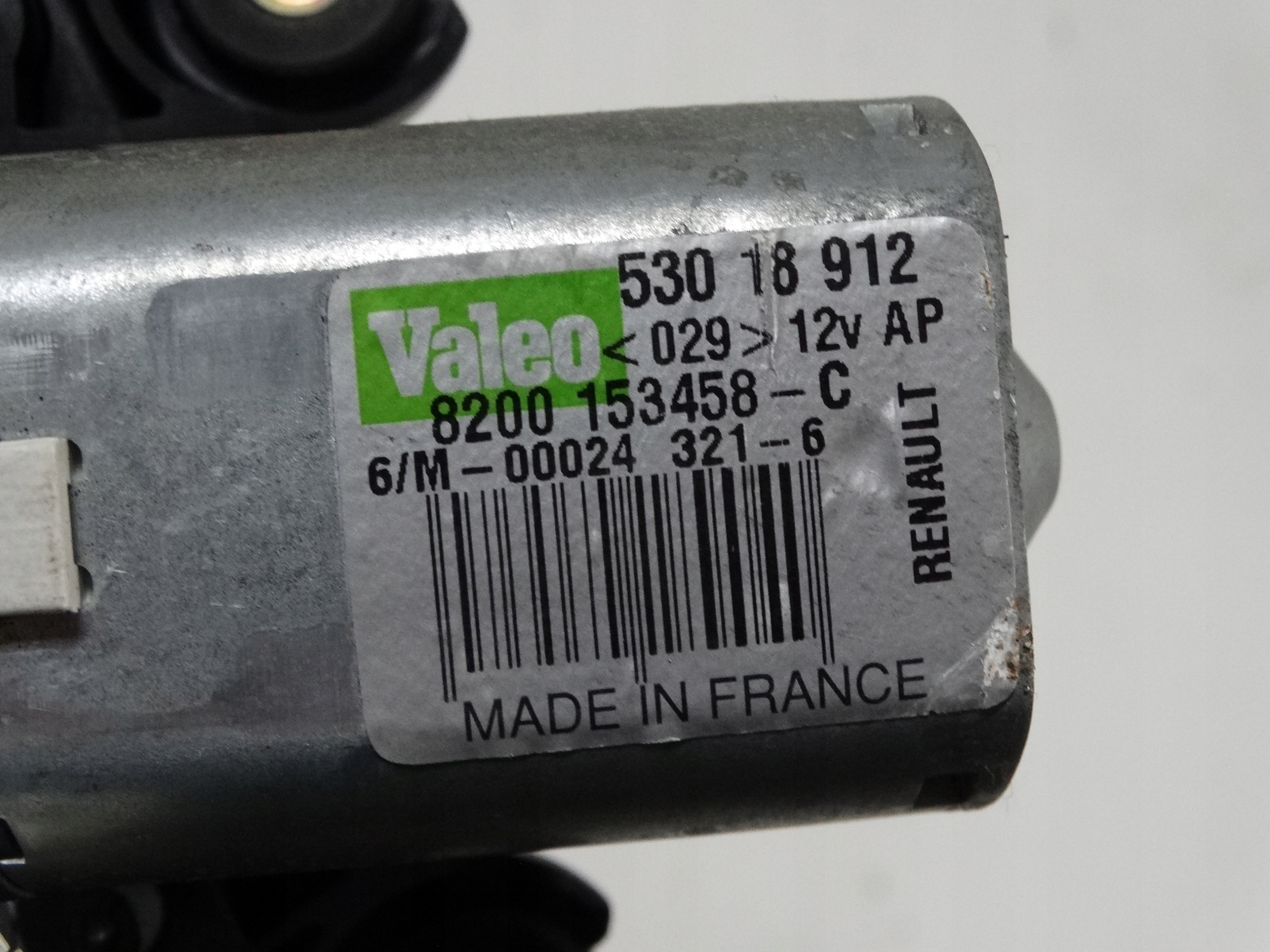 mini motor of wipers RENAULT SCENIC II boot door
