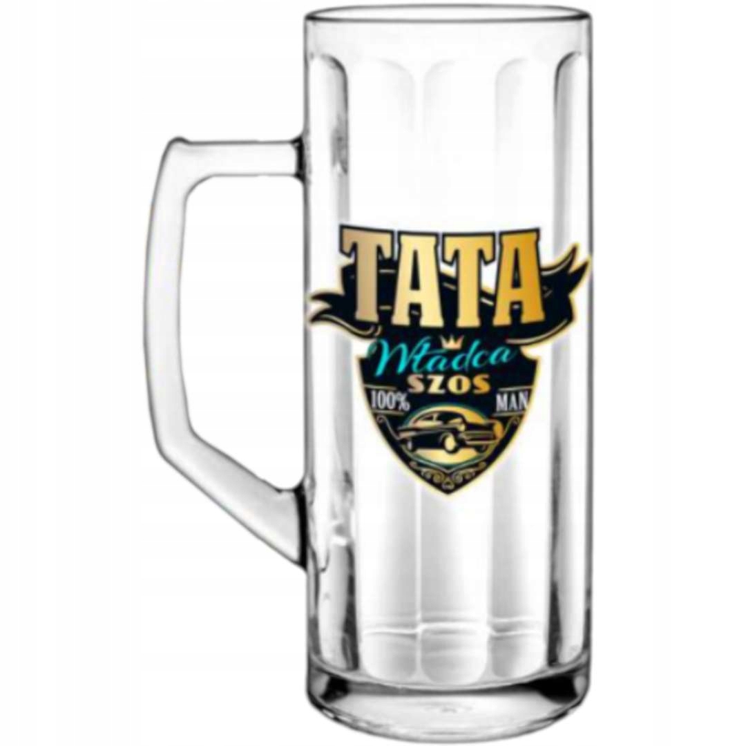 

Kufel Do Piwa Dzień Ojca Tata Władca Szos 500 ml