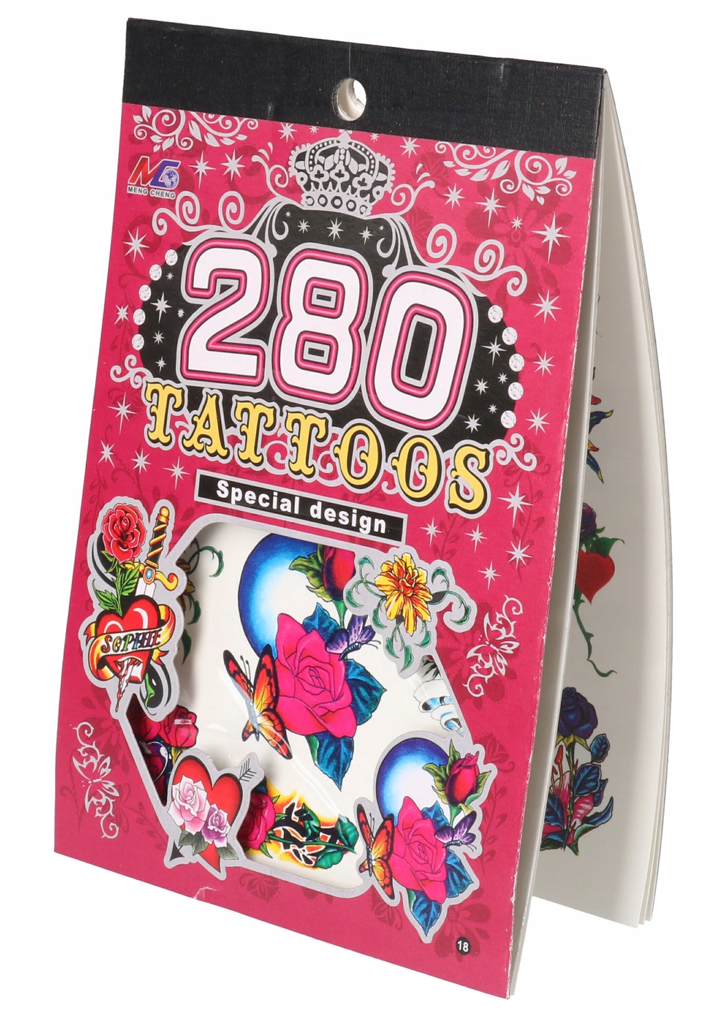 

Kolorowe Tatuaże naklejki 2163