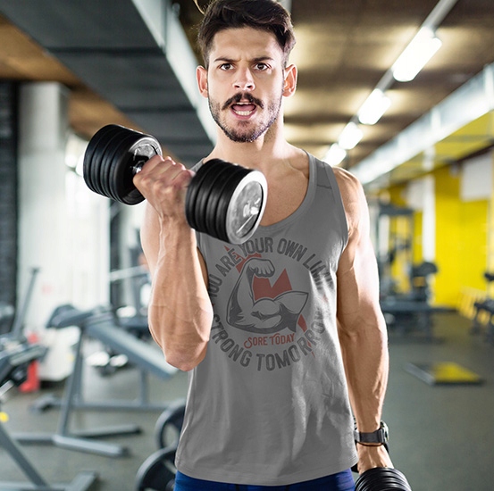 TANK TOP SIŁOWNIA GYM SET 2 Rozmiar XXL