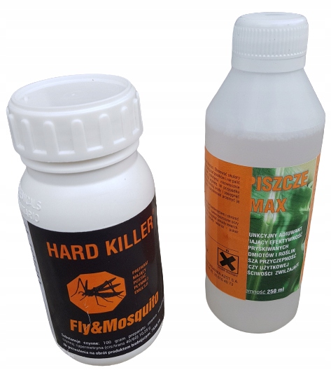 

Komary Oprysk do Ogrodu Kleszcze Hard Killer 250ml