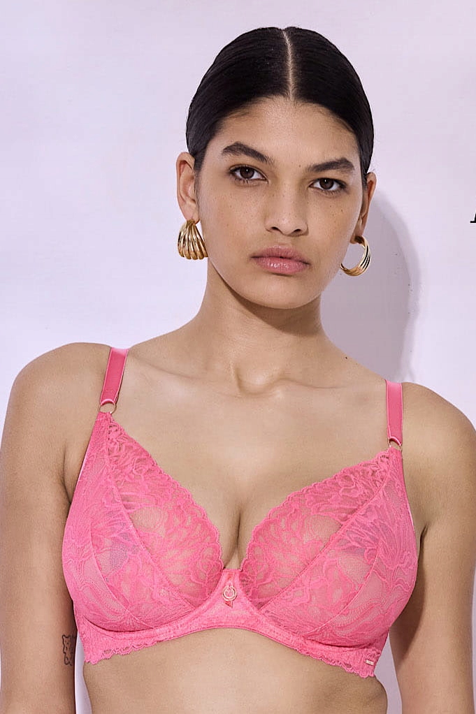 Alles Coachella růžová měkká podprsenka 60F