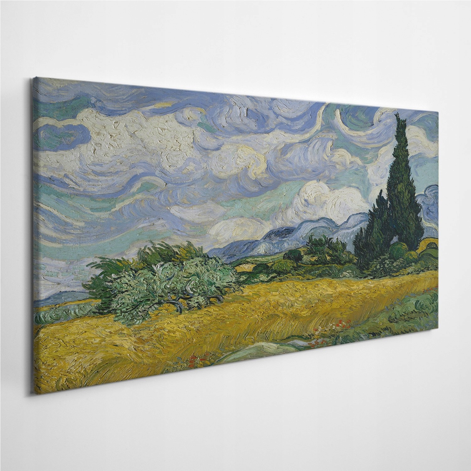 

Fotoobraz na płótnie Akwarele Abstrakcja 100x50 cm
