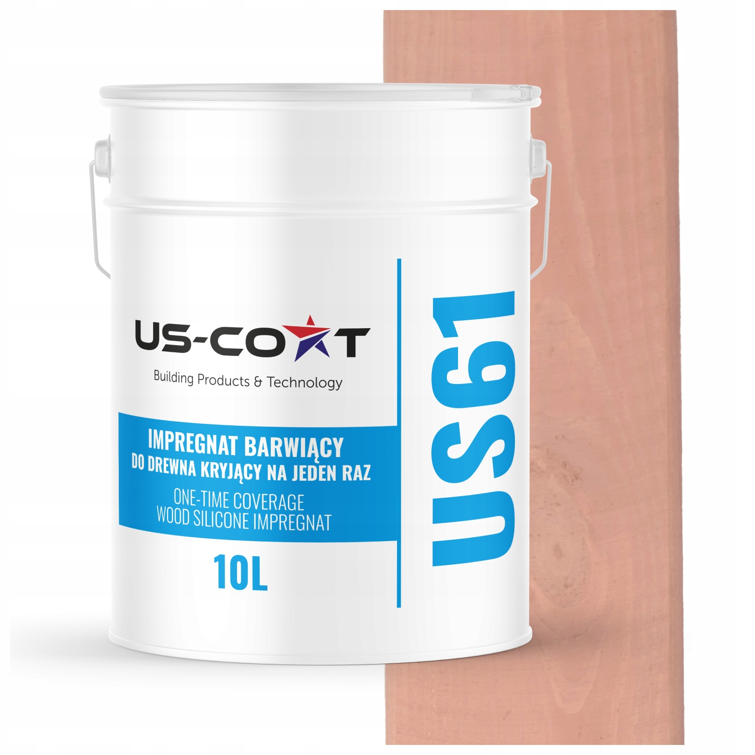 Impregnat Na Dřevo Extra Barva S Vosky Chrání Barvy Najednou Lososová 10 L