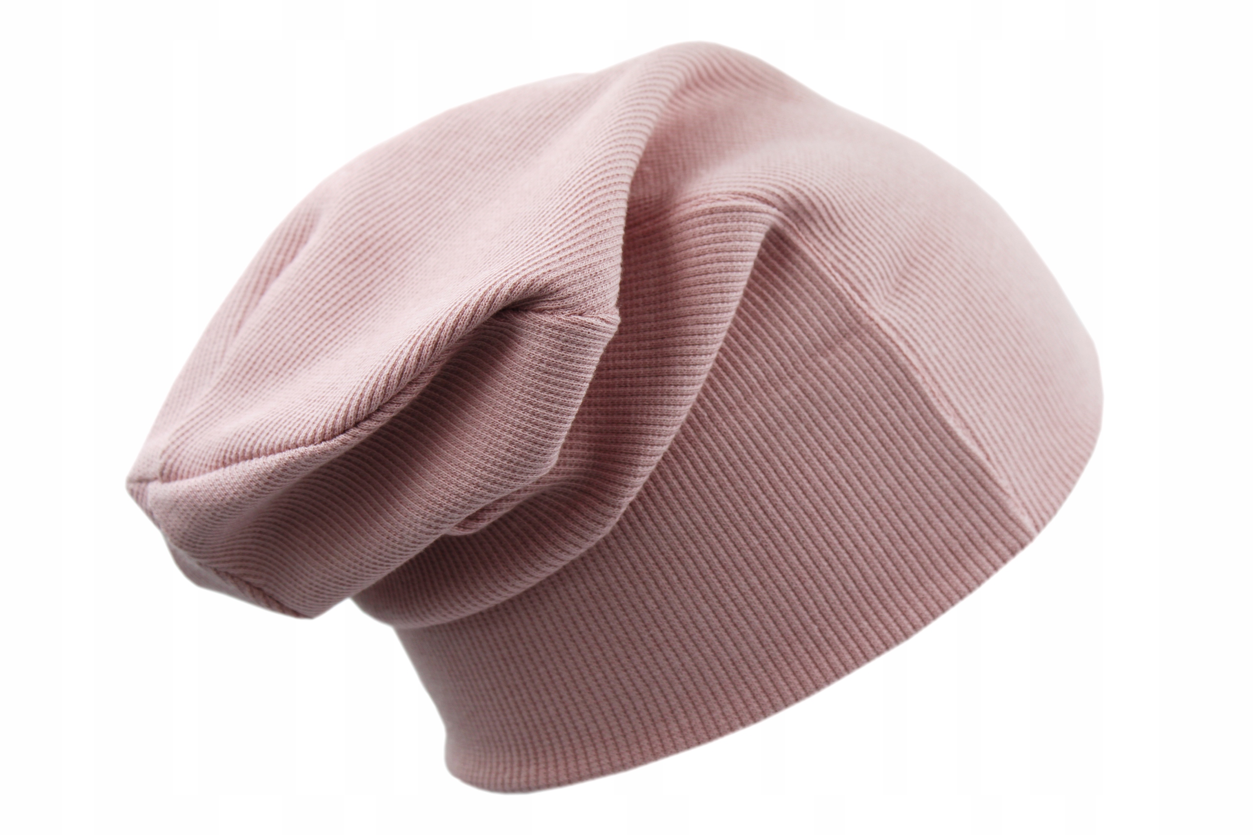 

Czapka Damska Młodzieżowa beanie smerfetka prążek