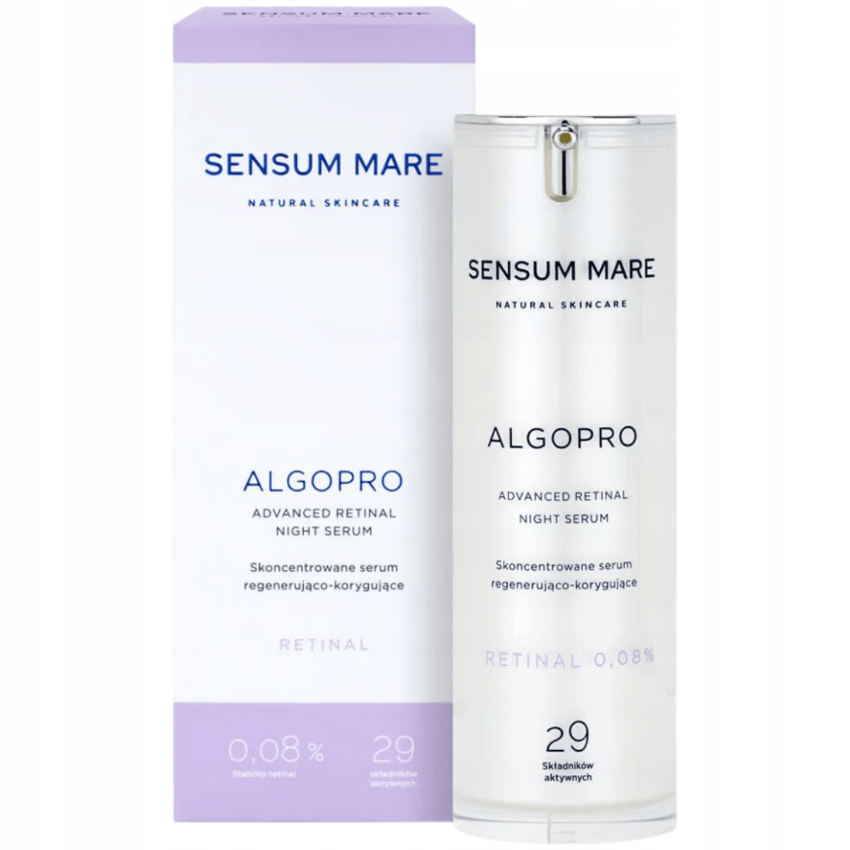 Sensum Mare Algopro R Regenerační a korekční sérum s Retinalem 0,08%, 30 ml
