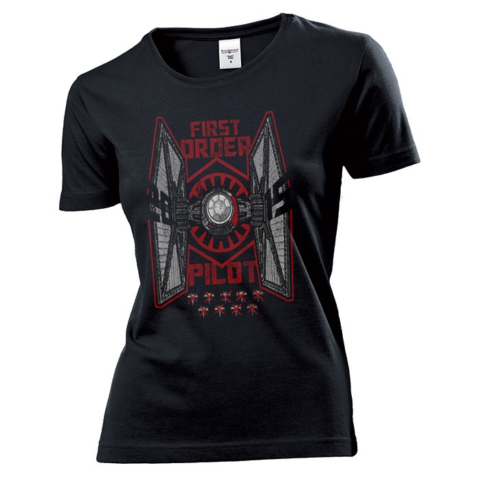 

Koszulka damska First Order Pilot Stare Gry c M