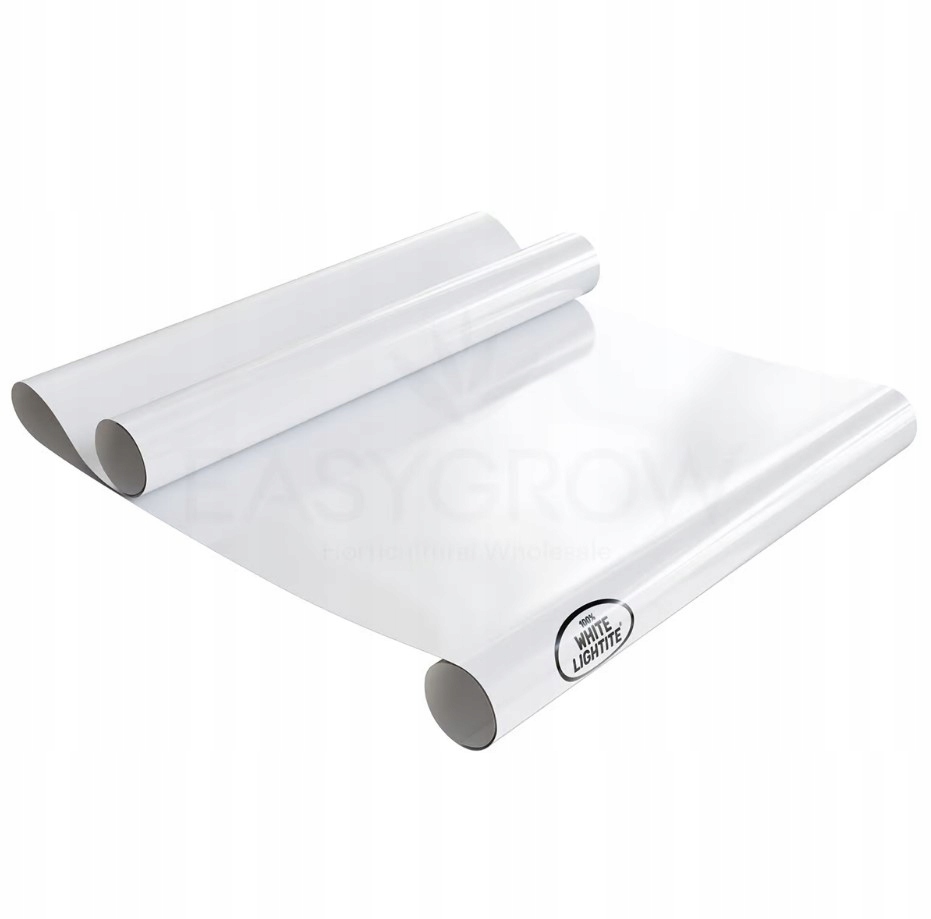 

Folia biała White Lightite odbija światło 2m x 1m