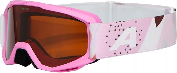 Gogle Narciarskie Dziecięce Alpina Piney Pink Rose Xs 100% Uv Fogstop
