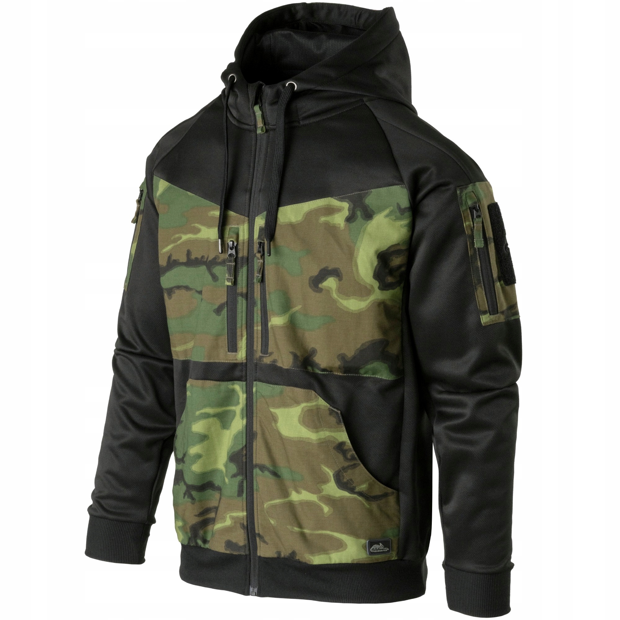 Pánská Mikina S Kapucí Rogue Hoodie Fullzip Černá Erdl vel. S Helikon