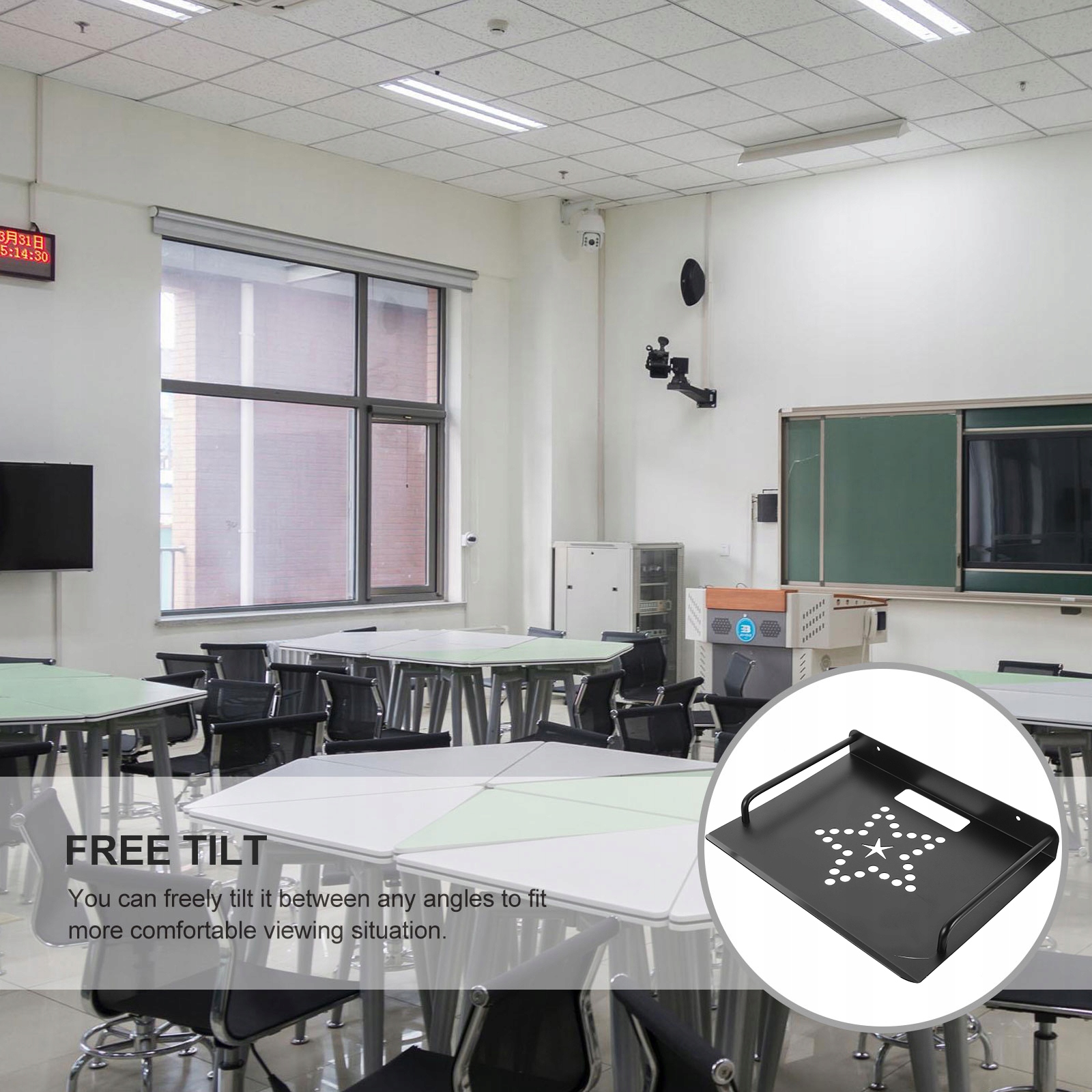 Wspornik półki do montażu ściennego projektora Model 47718882