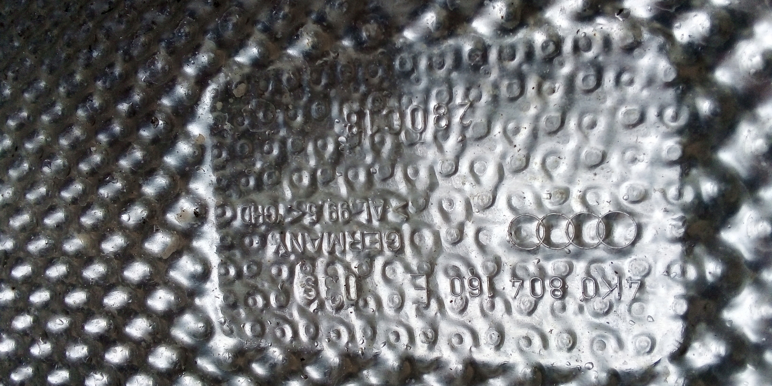 защита 4K0803979S 4K0804160E 4K0825725C