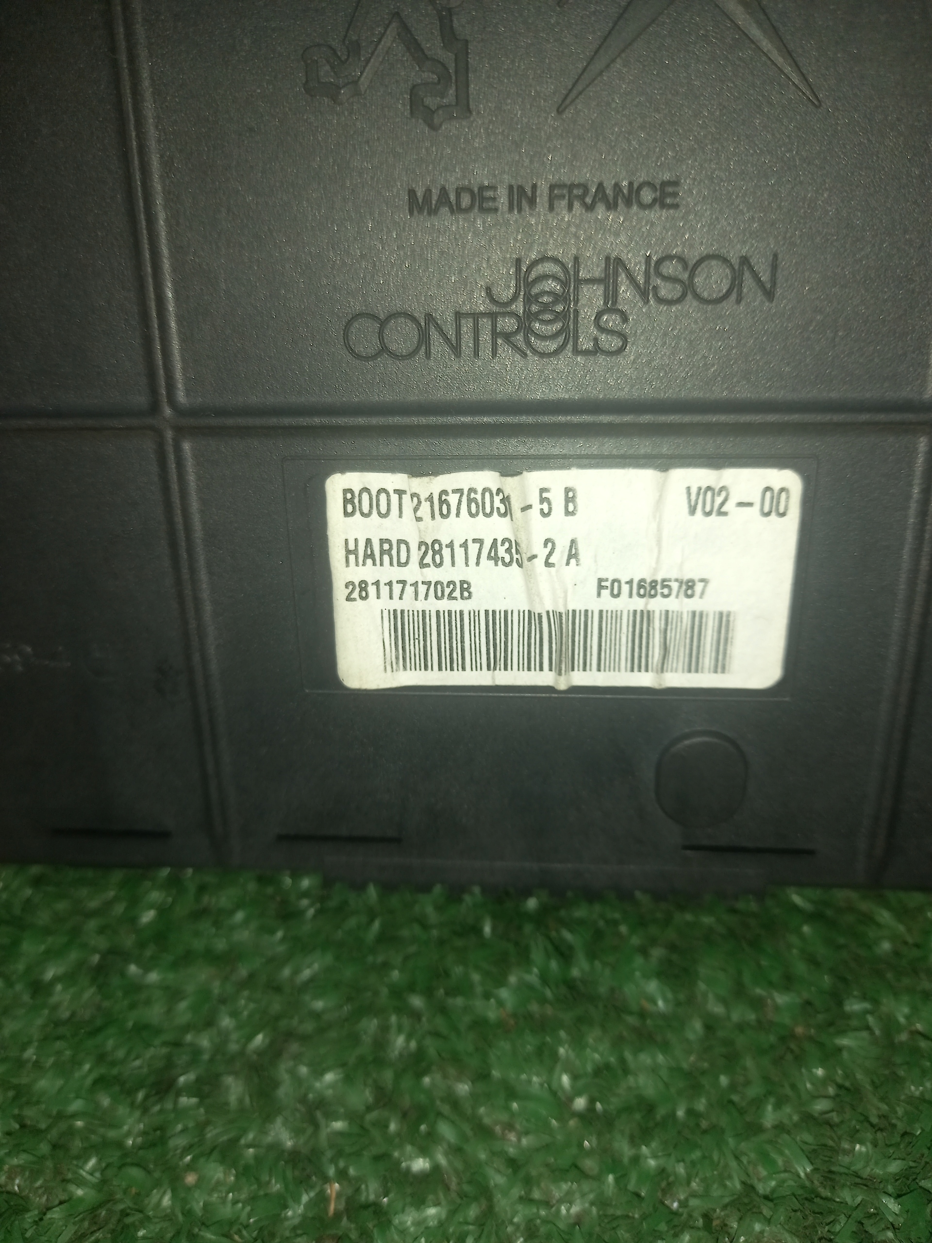 compartment module BSI PEUGEOT 207 9661940480