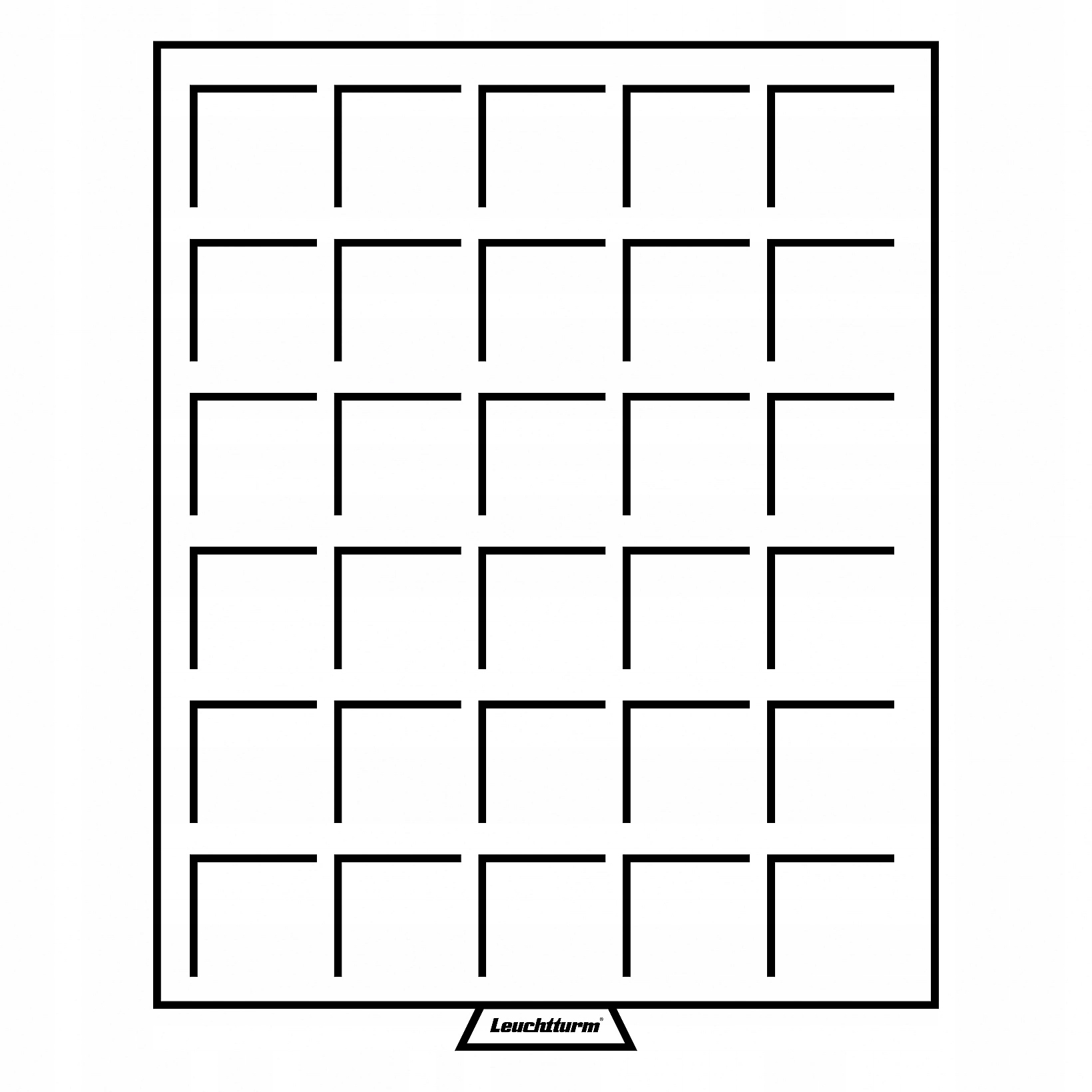 Leuchtturm Boxy na mince Smart Velikost 1 pole: 33 mm