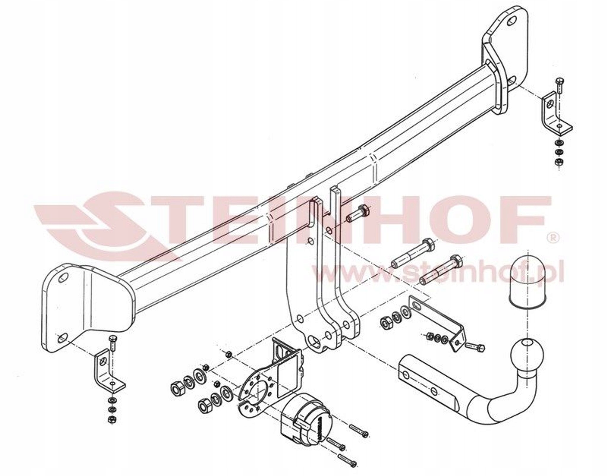 Hak holowniczy B-064/STE