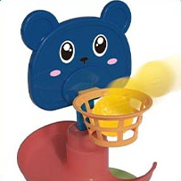 WIEŻA Z PIŁECZKAMI ZJEŻDŻALNIA KULECZKOWA PIŁECZKI Kolor wielokolorowy