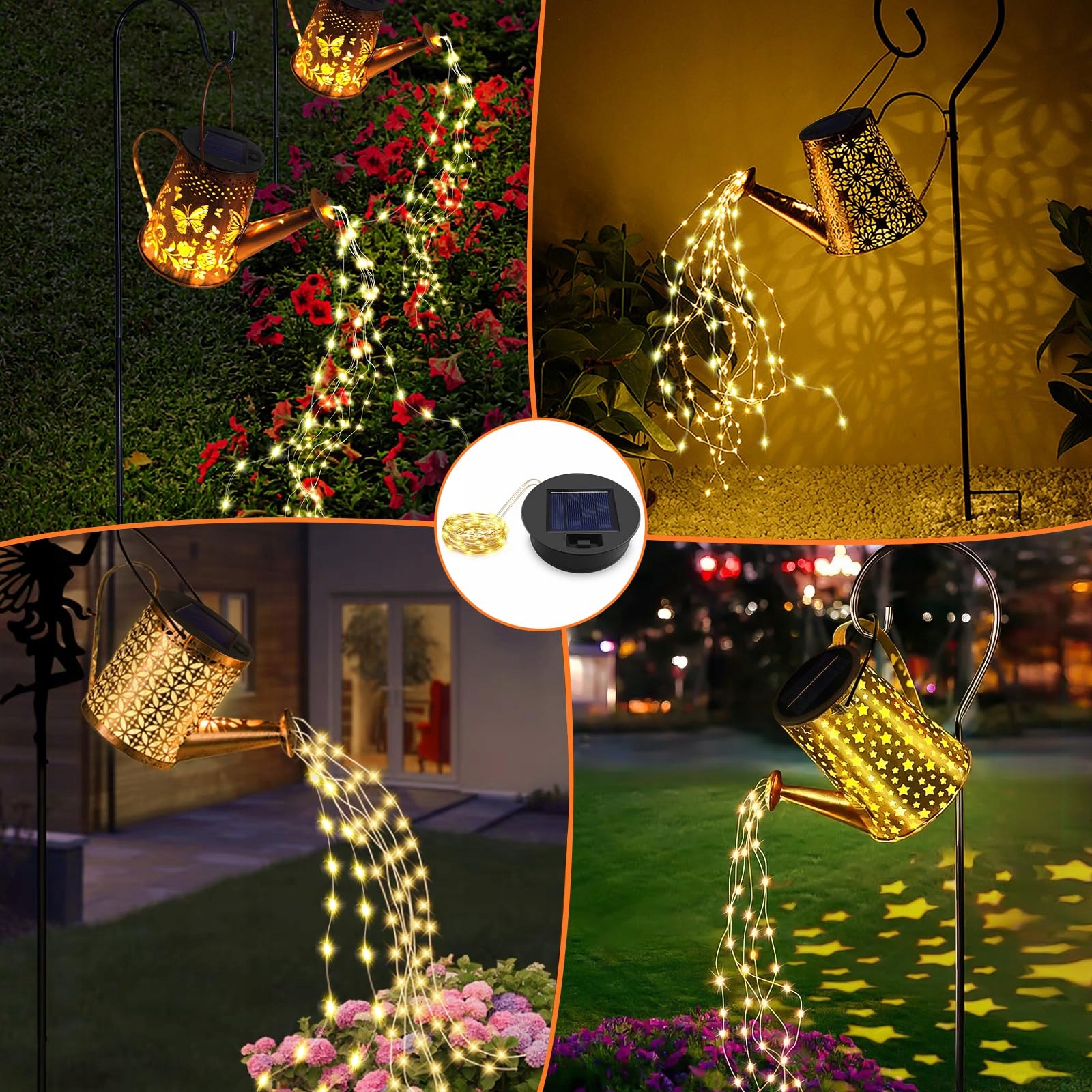 SOLAR Pokrywa Zastępcza 7 cm Do Lamp Solarnych IP44 LED Oświetlenie Ogrodu — miniatura 7