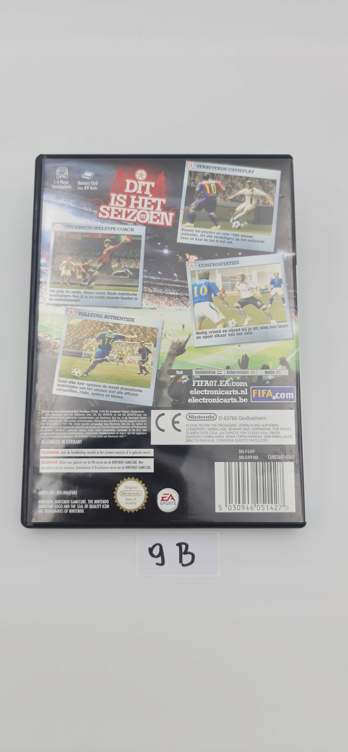 NINTENDO GAMECUBE FIFA 07 Tematyka gry akcji