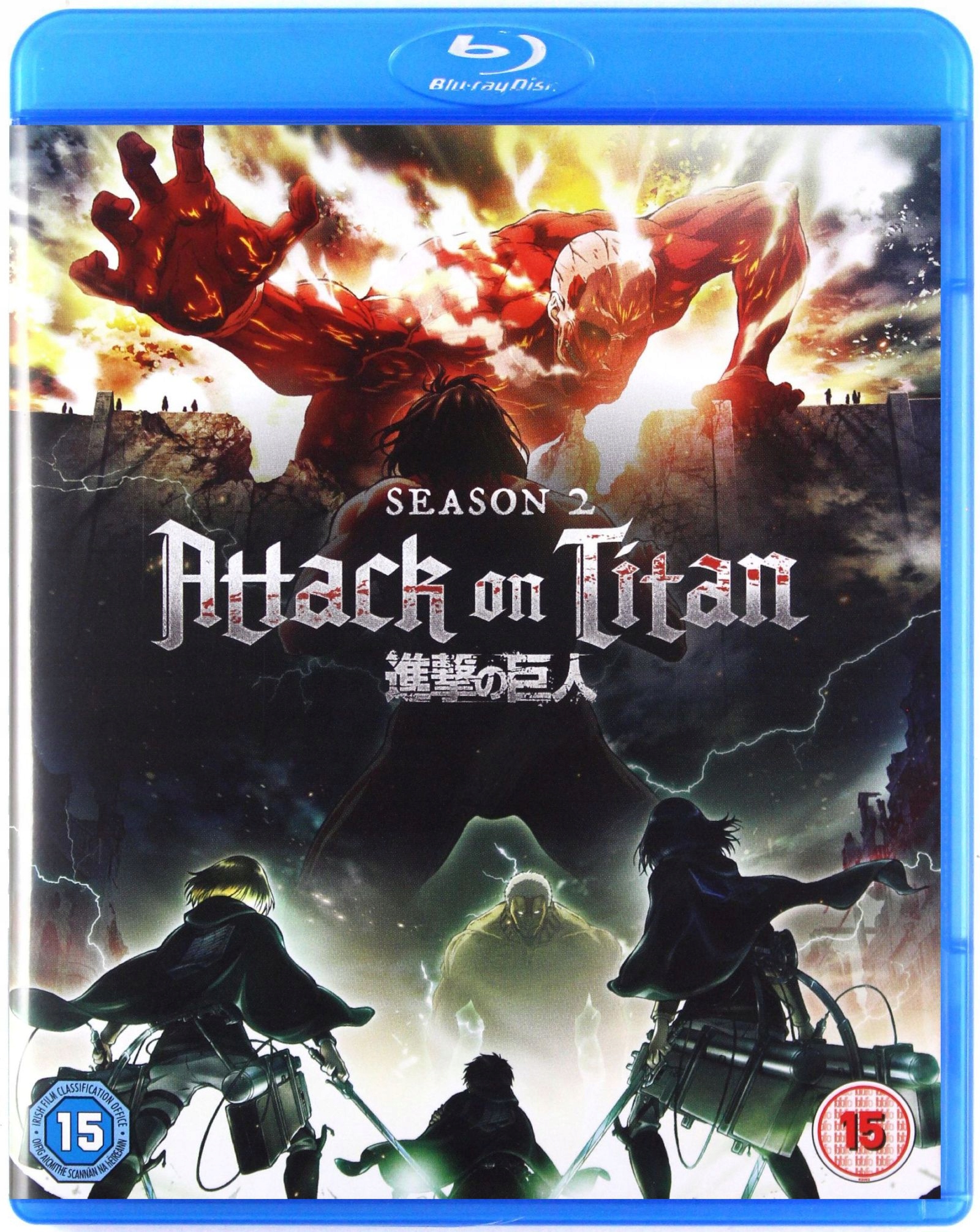 

Attack On Titan Season 2 (funimation) (2XBLU-RAY