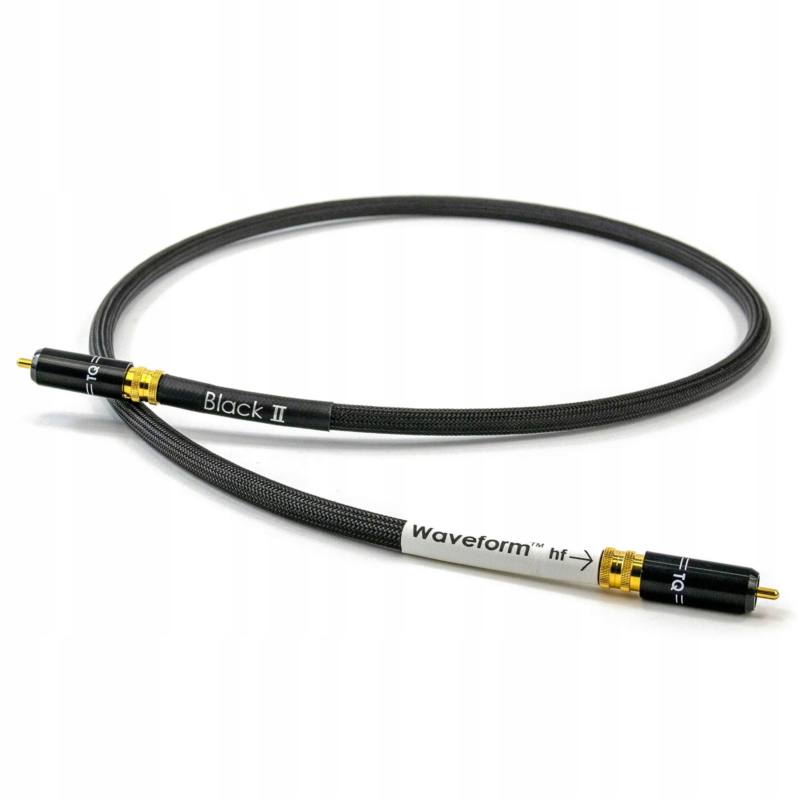 Tellurium Q Black II Waveform Hf Digital Rca Kabel Cyfrowy 1x Rca -1xRCA 1m