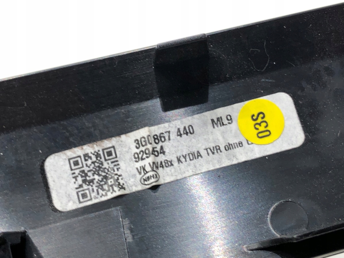 ручка двери внутренняя vw PASSAT B8 универсал 3G0867440