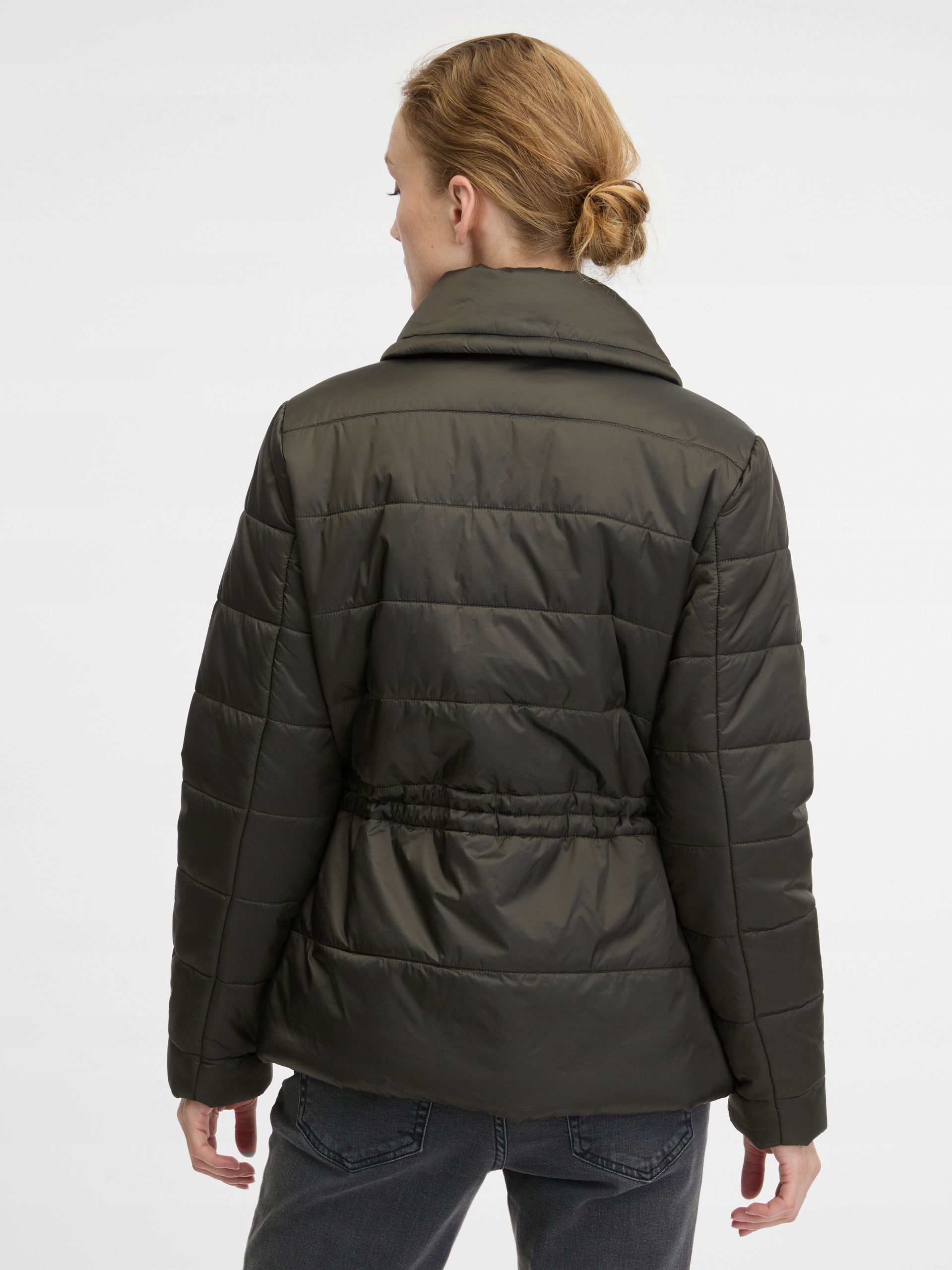 Orsay Khaki dámská zimní bunda Orsay