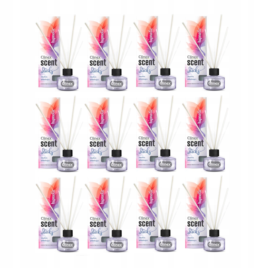 Levně Clinex Scent Sticks Vonné tyčinky Hipnotic 12
