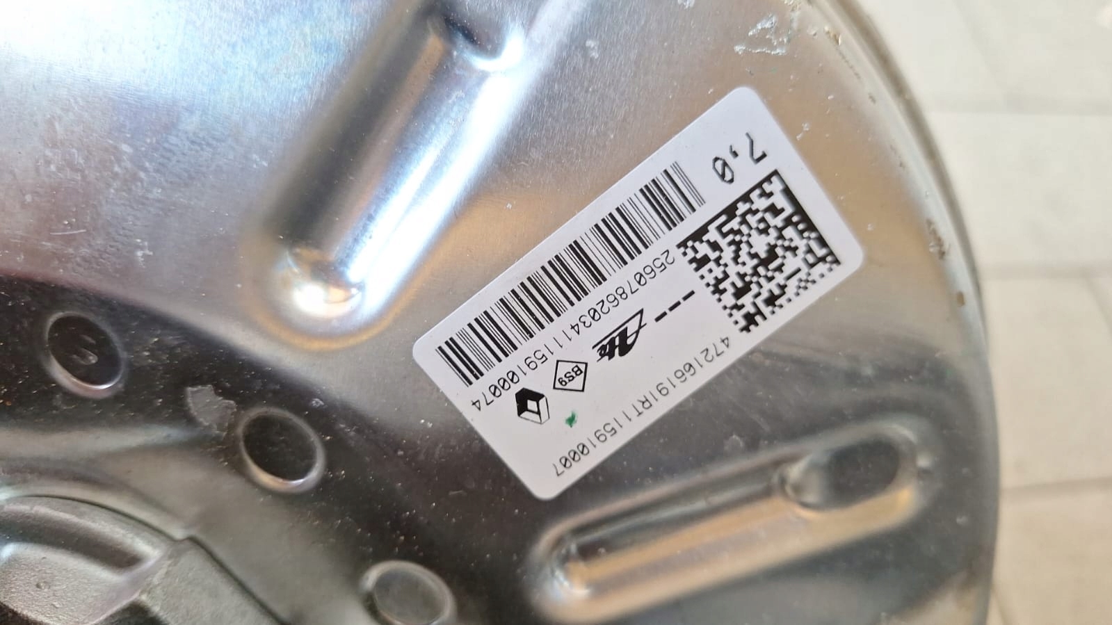 servo Servofreno RENAULT CAPTUR II 472106191R