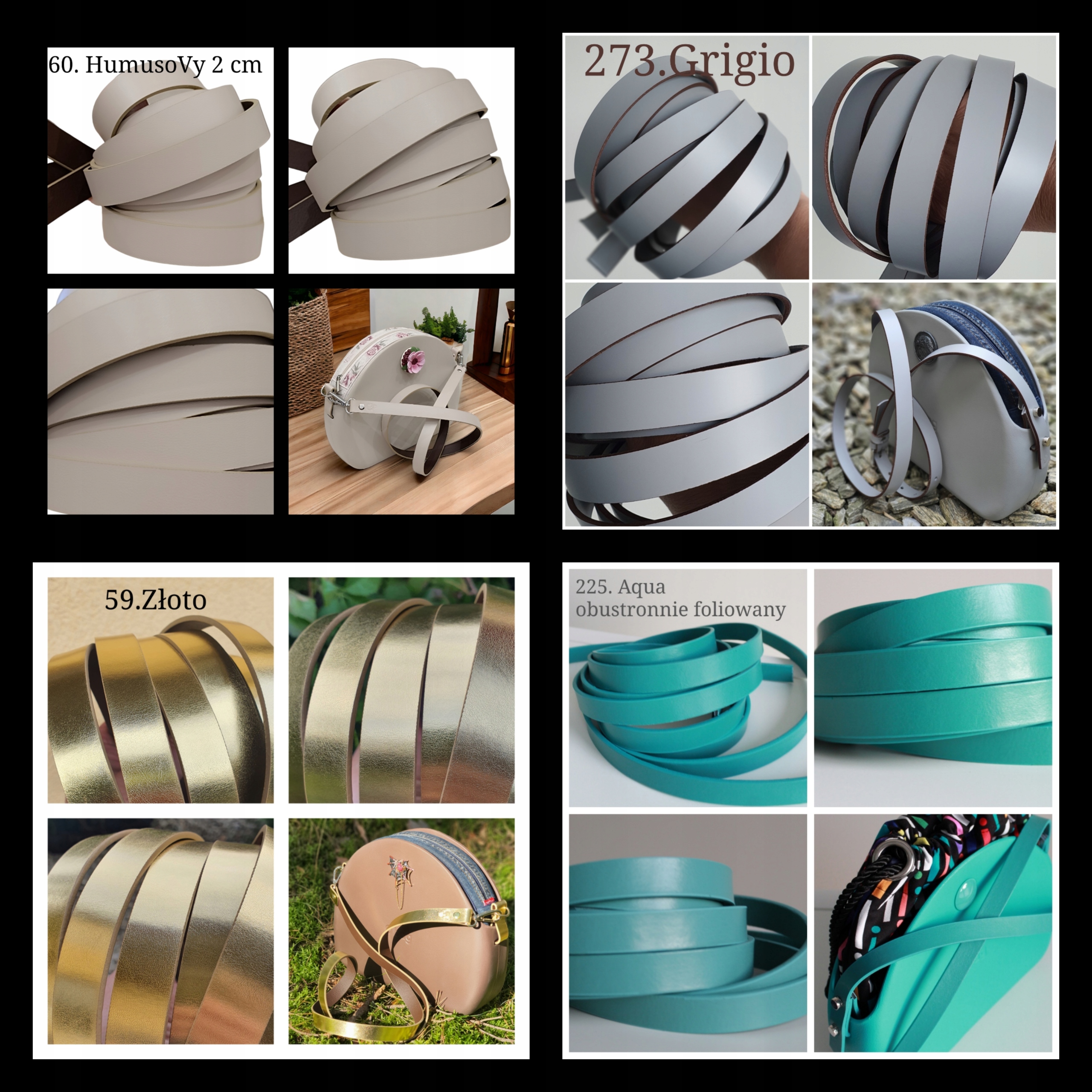 Regulowany pasek skóra do OBAG Moonlight, Pocket Waga produktu z opakowaniem jednostkowym 0.2 kg