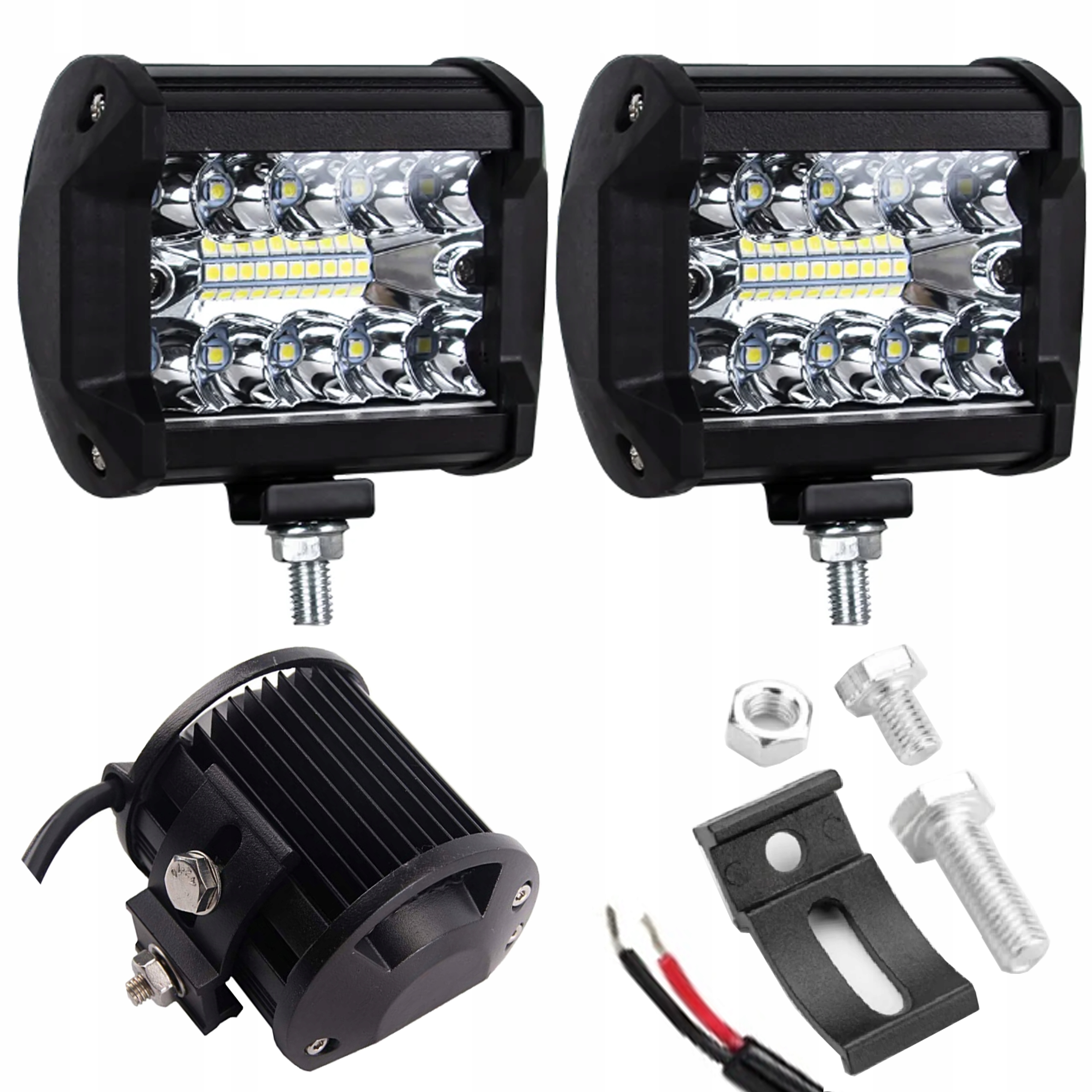 LED 60W HALOGEN SZPERACZ LAMPA ROBOCZA 10/12/24/30V ZESTAW 2 SZT