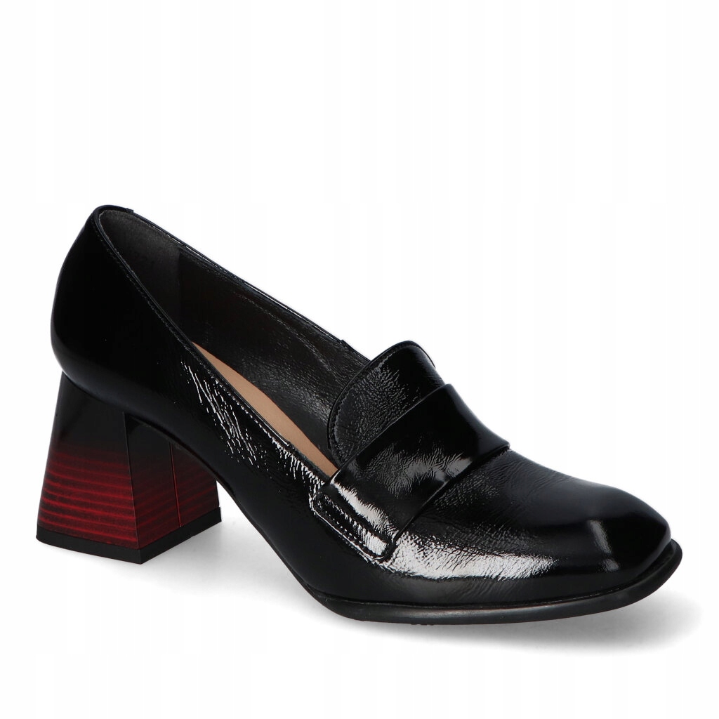 Polobotky Arka BI6321/1974+2425 Černý lak 38