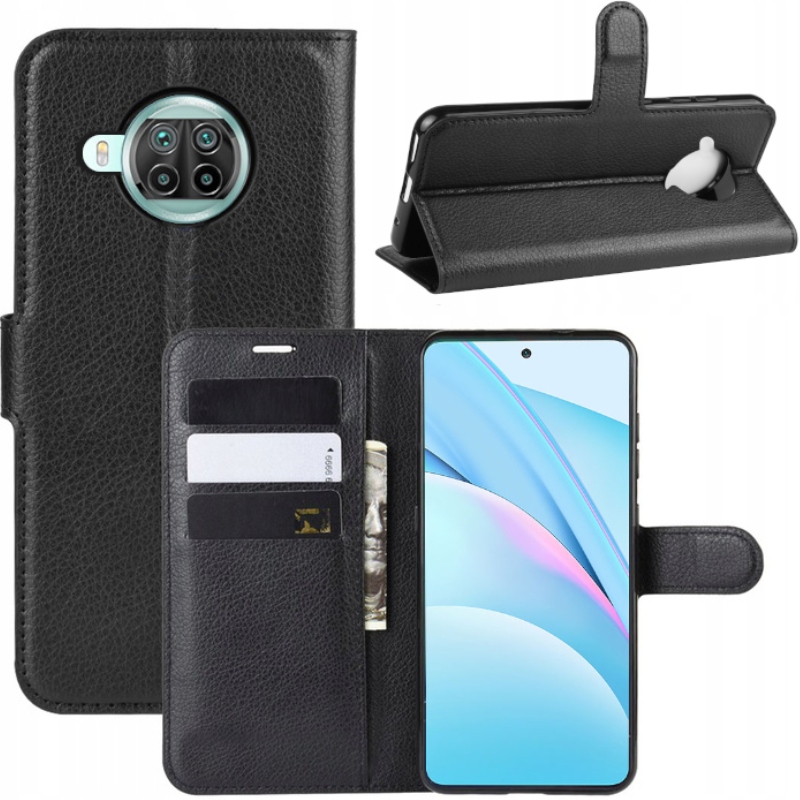 

Litchi Etui Skórzane Portfel Do Xiaomi MI 10T Lite