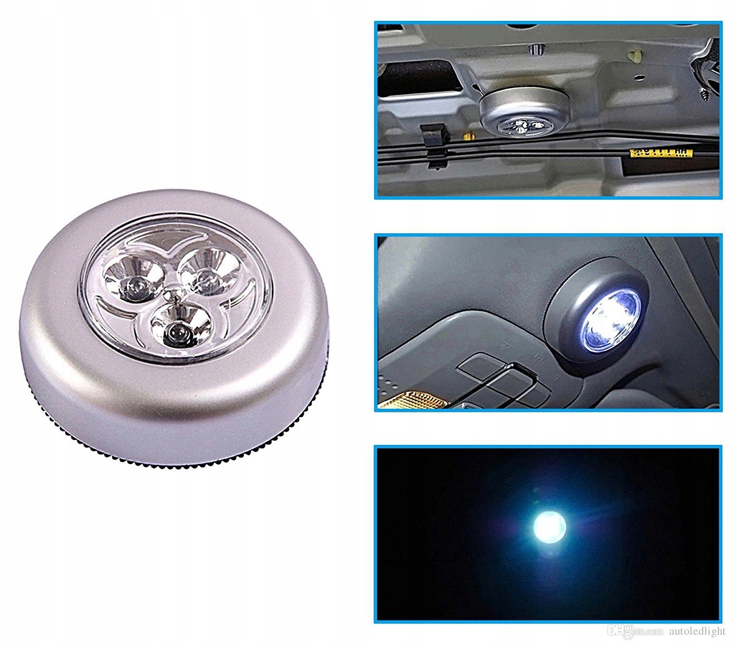 LAMPKA DOTYKOWA 3 LED DIODA LAMPA BEZPRZEWODOWA Marka inna