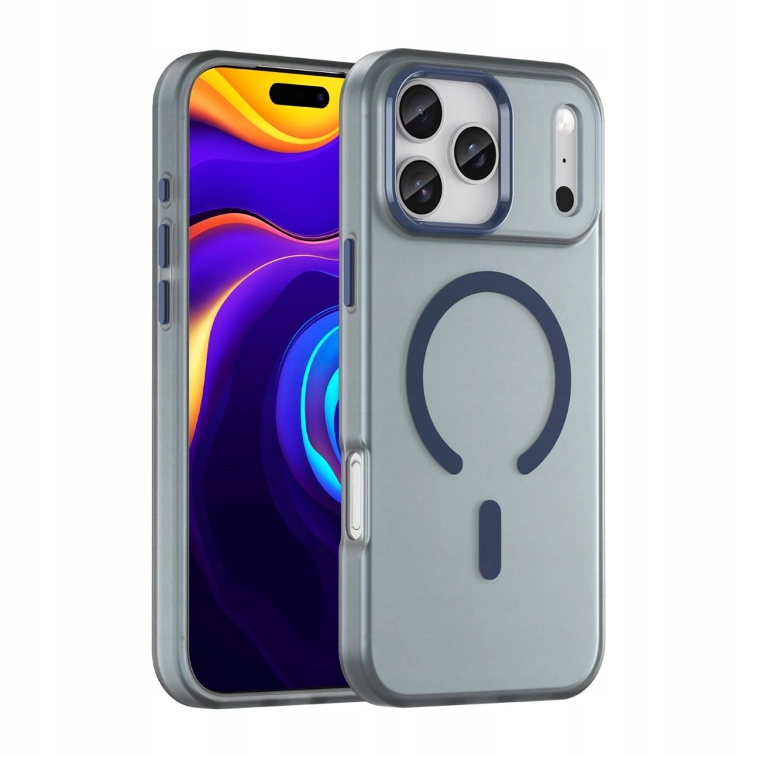 Etui Magnetic Abrasive na iPhone 17 Pro kompatybilne z MagSafe matowe nie