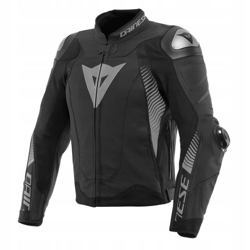 Kožená bunda Dainese Speed 4 Matt čierna/šedá 60