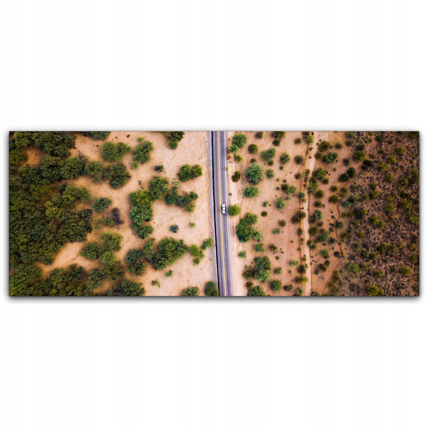 

Obraz na płótnie z foto 125x50 Pustynia Krajobraz