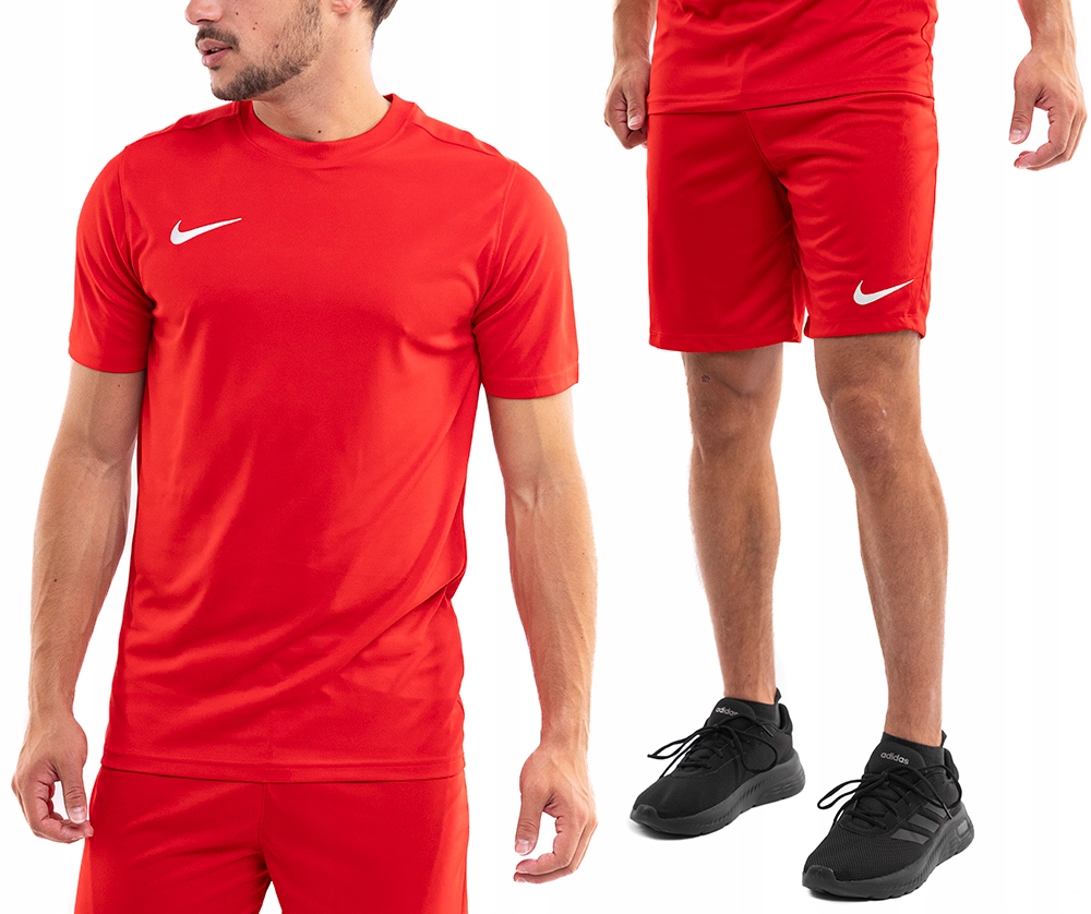 Strój Sportowy Nike Dry Park Komplet Męski Koszulka Spodenki r. S