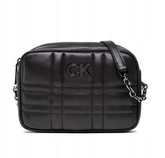 Calvin Klein Černá Kabelka S Řetízkem Klasická 1AXE3_A* 14x6x21 1_X