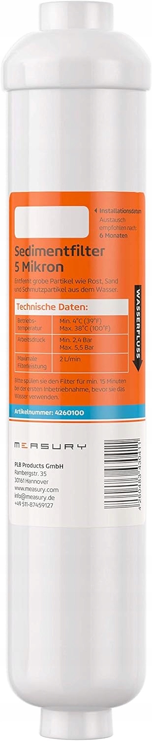 Measury Akwarium osmozy 190 l/dzień system odwróconej osmozy EAN (GTIN) 4260483430442