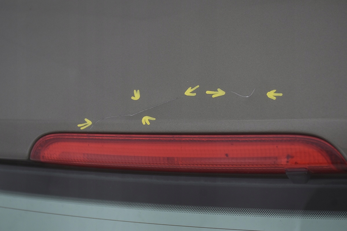 boot doors * rear part FORD S-MAX and MK1 LIFT WA6