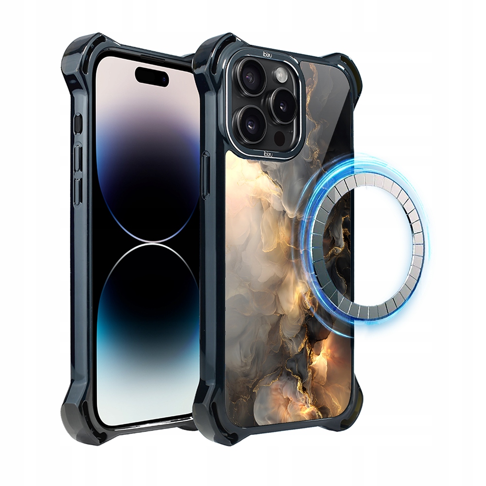 Pouzdro iPhone 14 Pro Max Ibizu DropGuard Ultra s MagSafe, Stardust