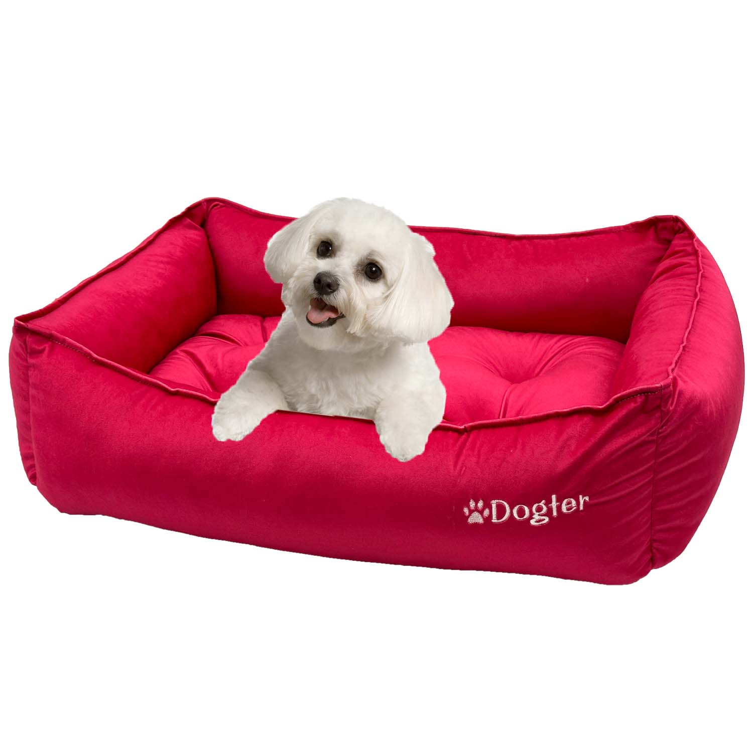 Levně pelíšek postel pro psa růžové Dogter 70x55 Rose