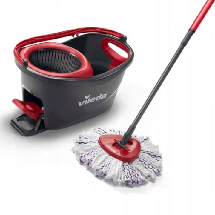 Levně Vileda Turbo 3v1 Sada rotačních mopů s kbelíkem a tyčí z mikrovlákna