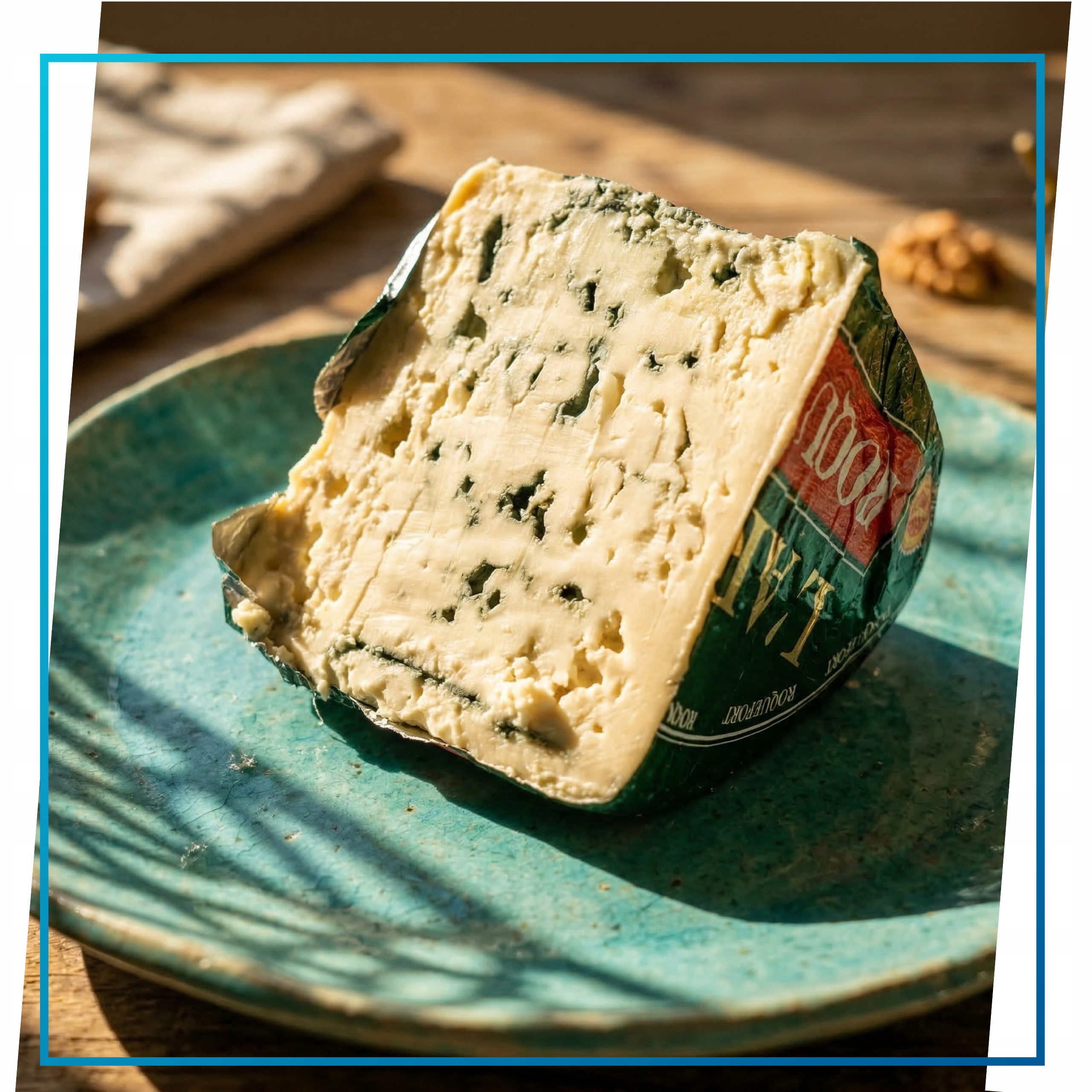 Francuski Ser Roquefort Aop Pleśniowy 500g Flomaro