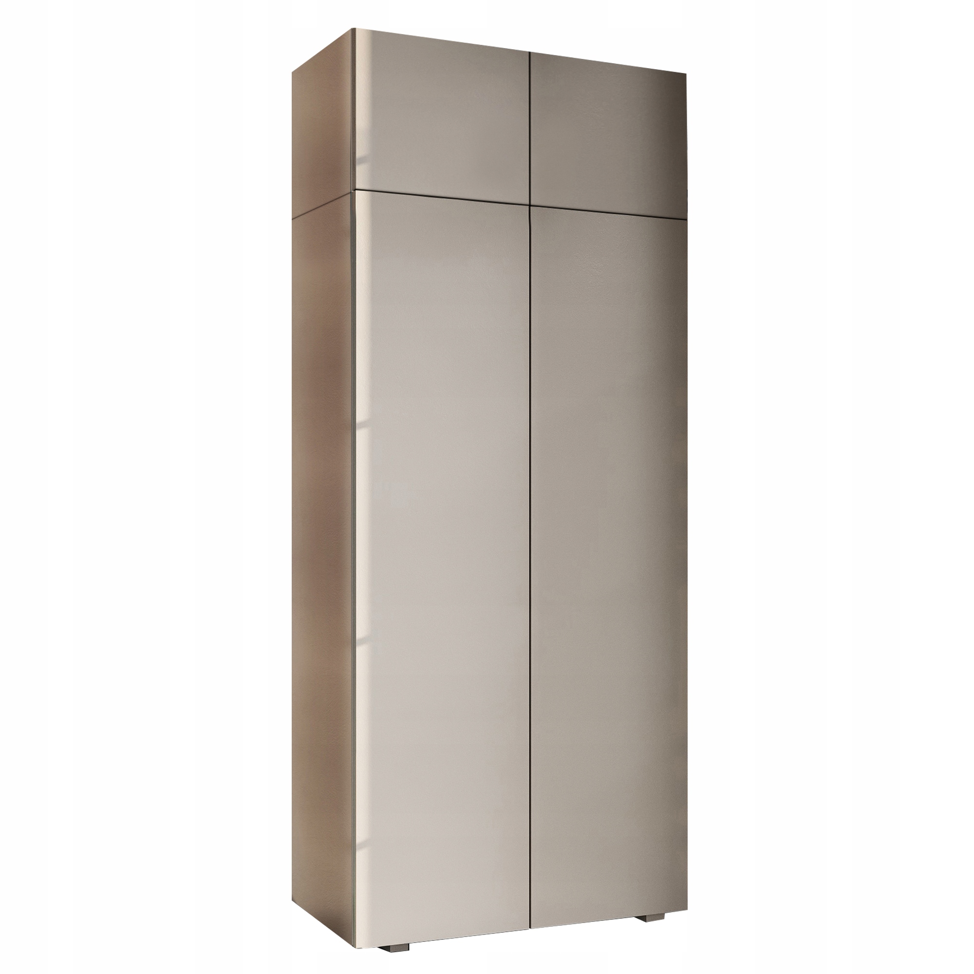 Skříň 90 CM S Nástavcem Šatní Skříň Předsíň Moderní Kašmír