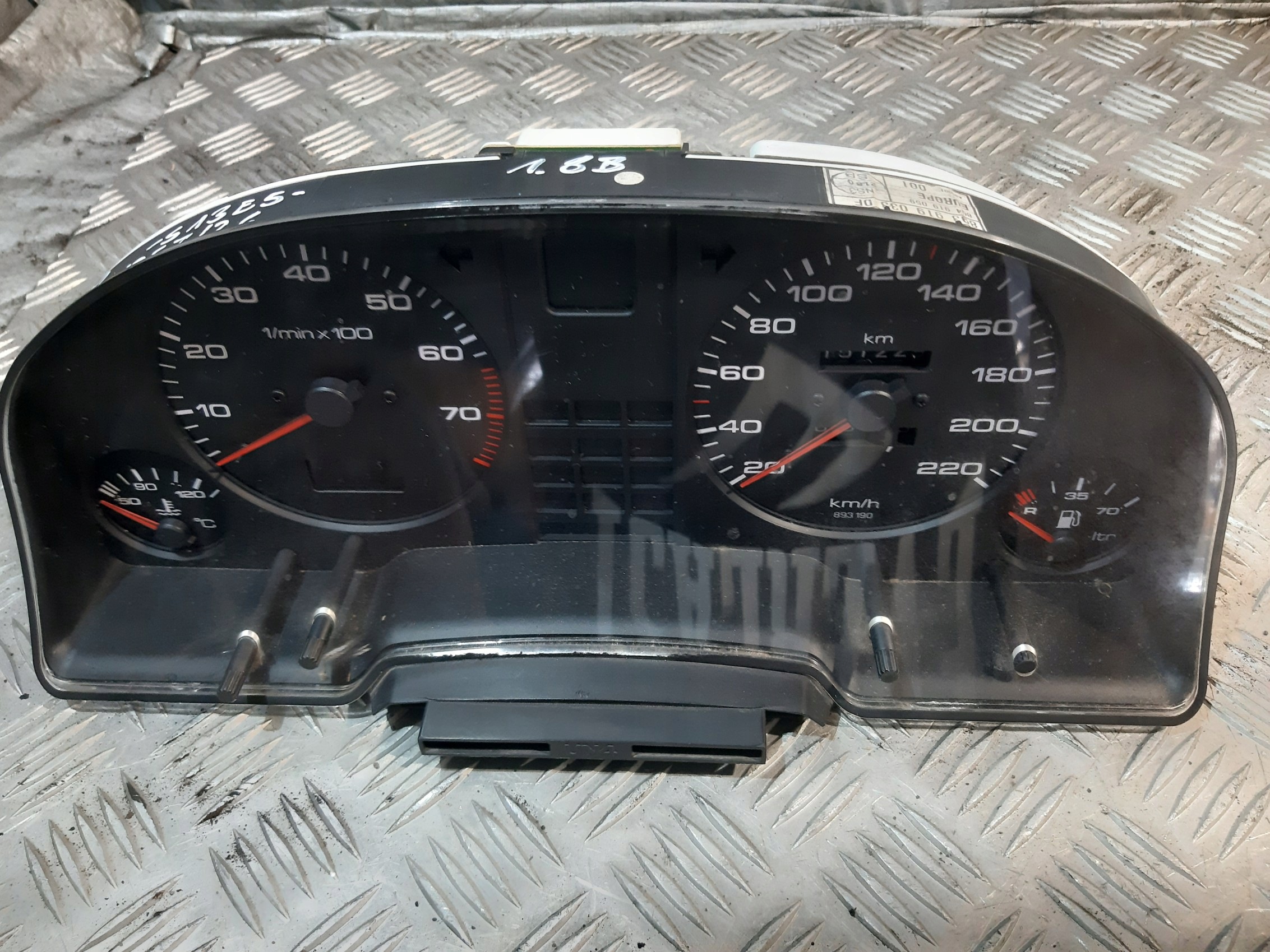 dials dials AUDI 80 B4 1.8B 893919033DF