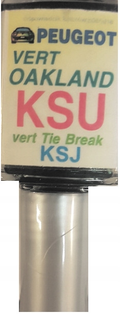 CITROEN PEUGEOT KSU VERT OACKLAND LAKIER SAMOCHODOWY ZAPRAWKA DO RYS 10 ML