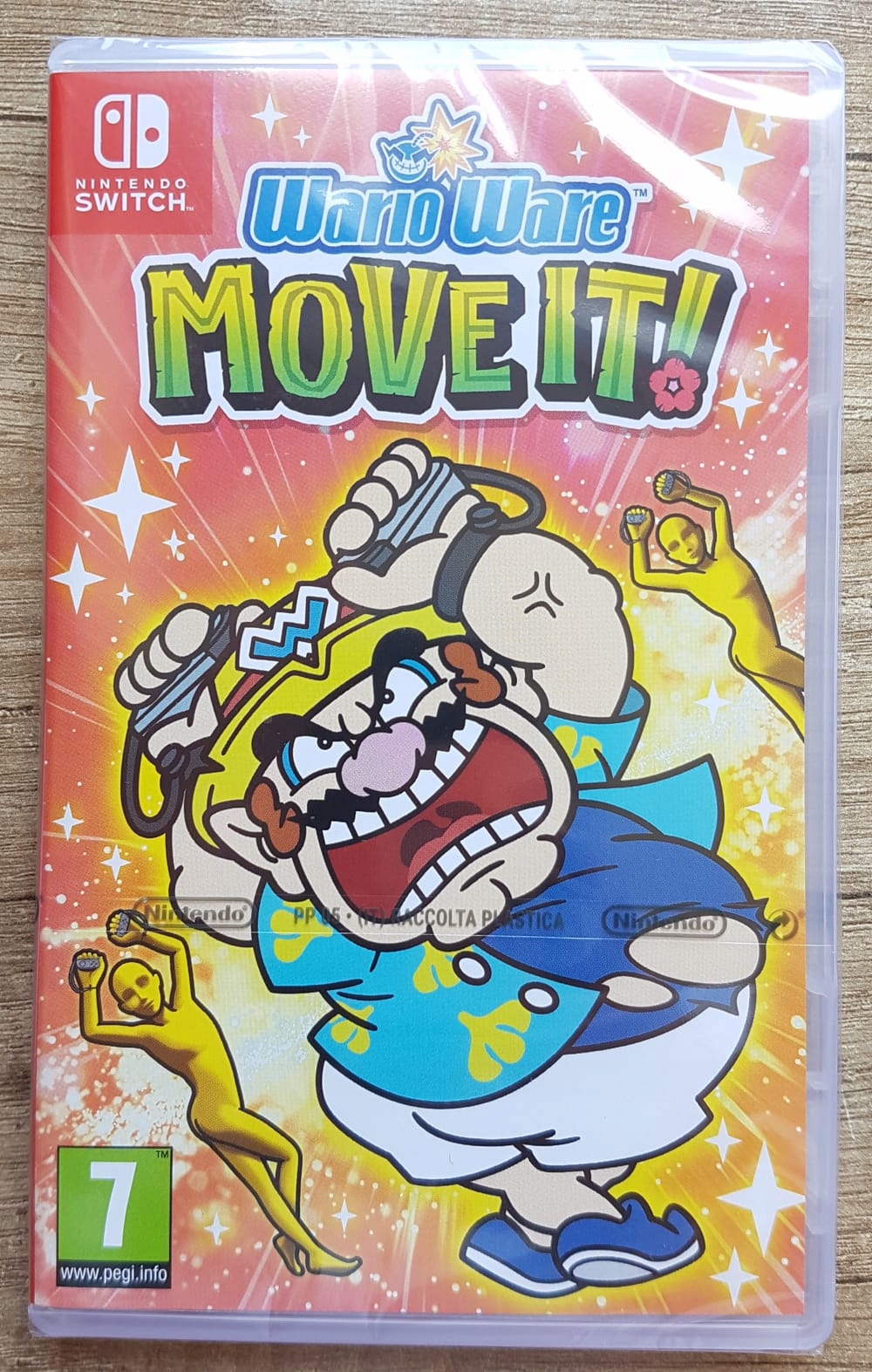 WarioWare Move It Nintendo Switch jak Mario kartridż prezent NOWA